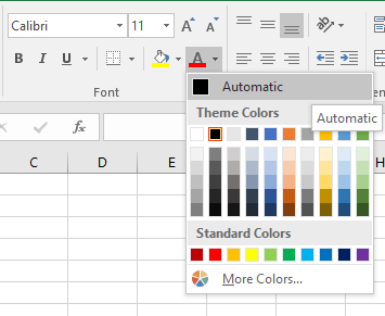 font color picker